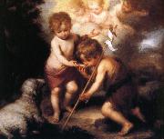 Bartolome Esteban Murillo Shell and the children Germany oil painting reproduction